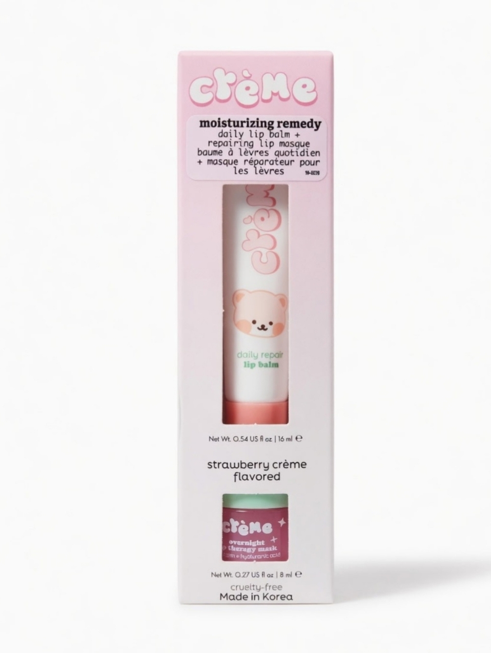 Crème Moisturizing Remedy Daily Lip Balm - Strawberry Crème